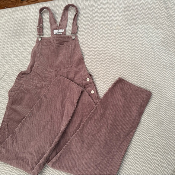 Lilac corduroy Twik overalls - Picture 2 of 2